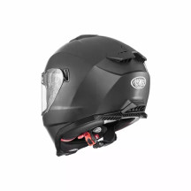 Casco Typhoon — Talla L, Negro mate